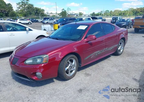 2004 Pontiac Grand Prix Gtp from USA, damaged, VIN 2G2WR524X41103289